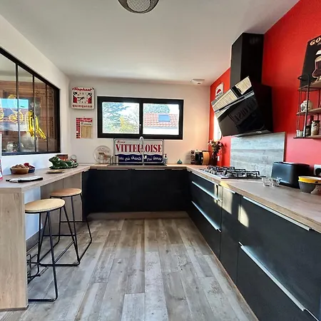 Maison Familiale Style Industriel, Plages A Pied, Jardin Clos, 3 Terrasses, Bbq, Parking Prive - Fr-1-364-166 סן-ברבן-לה-פן