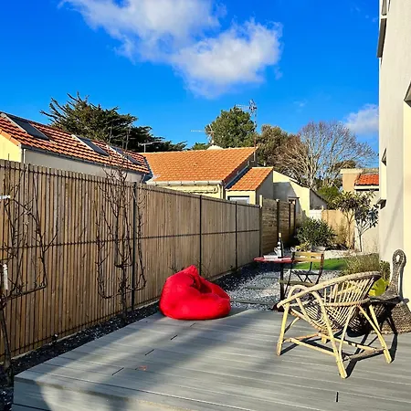 Maison Familiale Style Industriel, Plages A Pied, Jardin Clos, 3 Terrasses, Bbq, Parking Prive - Fr-1-364-166 בית נופש *